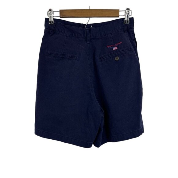 Ralph Lauren Polo Sport High Waisted Twill Shorts Size 10 - Picture 2 of 10